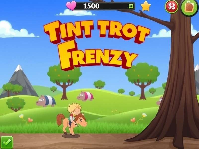 Tint Trot Frenzy Gameplay Screenshot